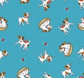 Cartoon Jack Russell Terriers. Puppies playing with balls. Vector illustration. Funny design with dogs.