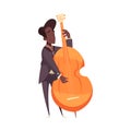 Cartoon Jazz Musician