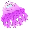 Cartoon jellyfish