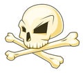 Cartoon jolly roger