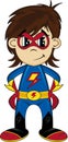 Cartoon Kid Superhero