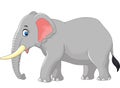 Cartoon large elephant