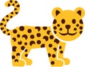 Cartoon leopard gepard Royalty Free Stock Photo
