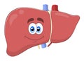 Cartoon liver