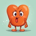 Cartoon liver with detoxification function