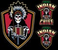 Dead Indian Chief Mascot