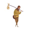 Cartoon Medieval Man