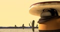 Cartoon Mexican In Mexican Standoff Desert