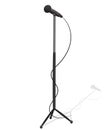 Cartoon microphone and stand