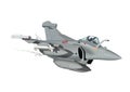 Vector Cartoon Fighter Plane Rafale