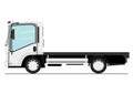 Cartoon small truck.