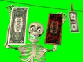 Cartoon - money laundering