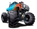 Cartoon Monster Truck