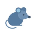 Cartoon Mouse Icon Design Royalty Free Stock Photo