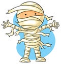 Cartoon mummy Royalty Free Stock Photo