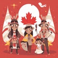 Cartoon National Aboriginal Day