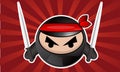 Cartoon ninja