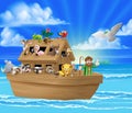 Cartoon Noahs Ark