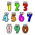 Cartoon numbers