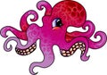 Cartoon octopus Royalty Free Stock Photo