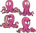 Cartoon octopus