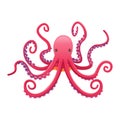 Cartoon octopus