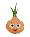Cartoon Onion Royalty Free Stock Photo
