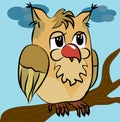 Cartoon owl