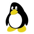 Cartoon penguin