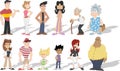 Cartoon people