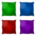 Cartoon pillow vector symbol icon design.