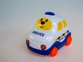 Cartoon police car toy