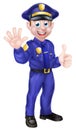 Cartoon Policeman