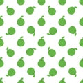 Cartoon pomelo seamless pattern background.