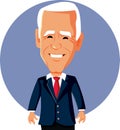 November 9, 2023, NY, Joe Biden Vector Caricature