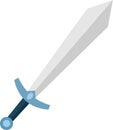 Cartoon Prince Knight Sword Weapon Royalty Free Stock Photo