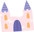 Cartoon Princess Castle Royalty Free Stock Photo