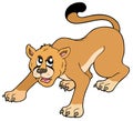 Cartoon puma