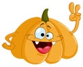 Cartoon pumpkin