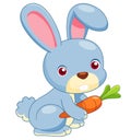 Cartoon rabbit