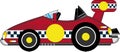 Cartoon Racing Car