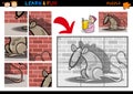 Cartoon rat puzzle game