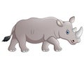 Cartoon rhino