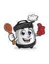 CARTOON RICE COOKER MASCOT