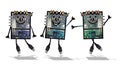 Cartoon robots- Funny electronics