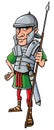 Cartoon Roman Legionary