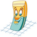 Cartoon rubber eraser tool