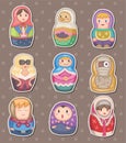 Cartoon Russian stickers