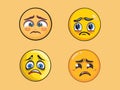 Cartoon Sad Emoji