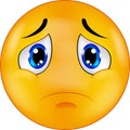 Cartoon Sad smiley emoticon